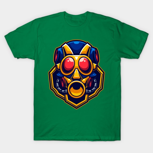 Robot Mask T-Shirt by mightyfire